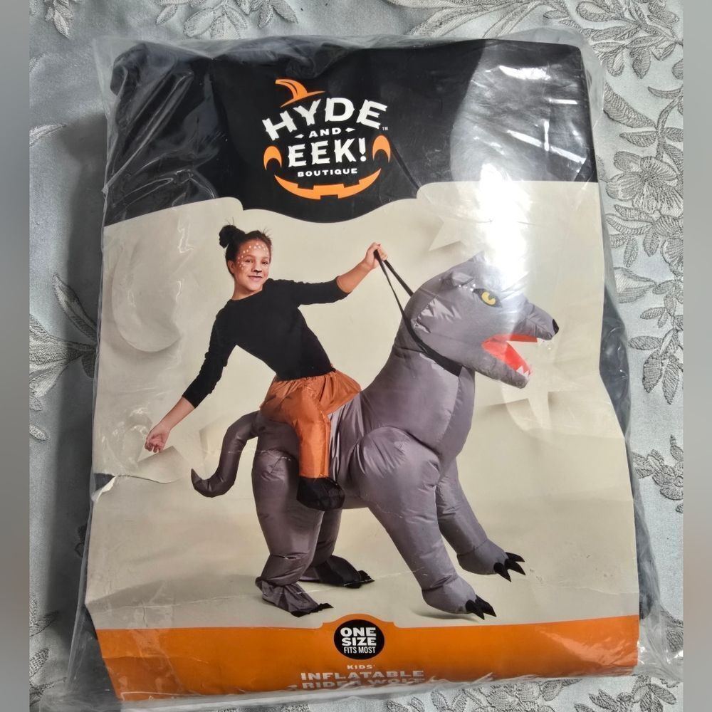 Kids' Wolf Rider Inflatable Halloween Costume One Size Fits Most - Hyde and EEK!